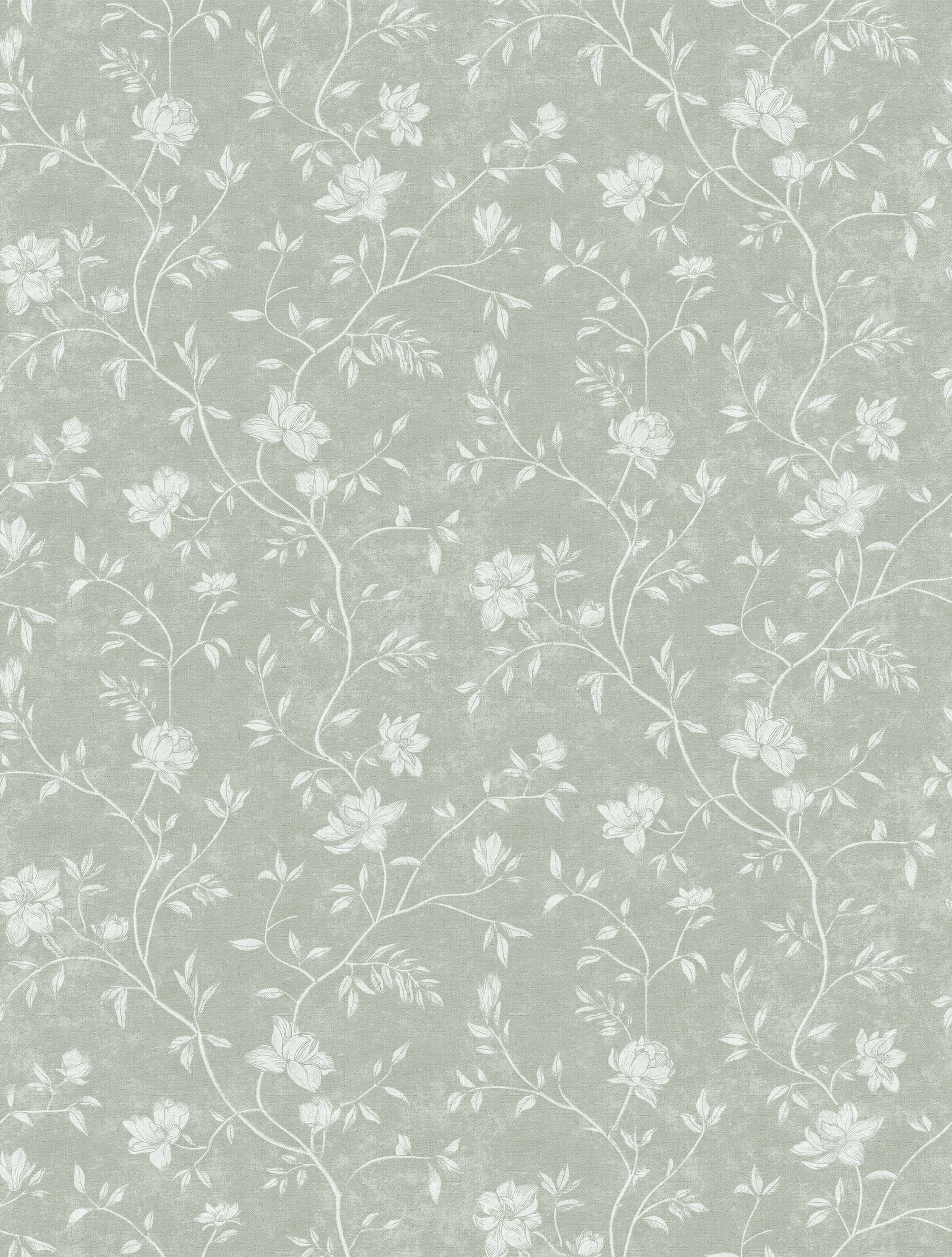 Galerie Wallcoverings Spring Blossom Magnolia Floral Vine 33' L x 21