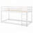 Twin Over Twin Floor Bunk Bed With Ladder-31328549