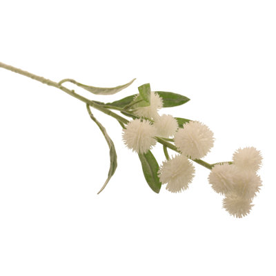 Faux Silk Pom Pom Arrangement