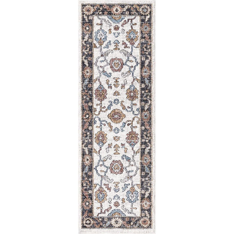 Tapis d'intérieur Akmal, Tapis de couloir 2 pi x 6 pi