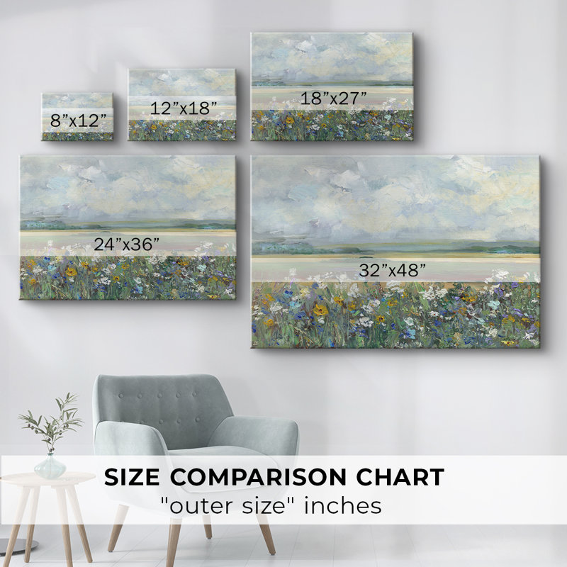 Au loin - Cavas enveloppés de galerie, 18 x 27