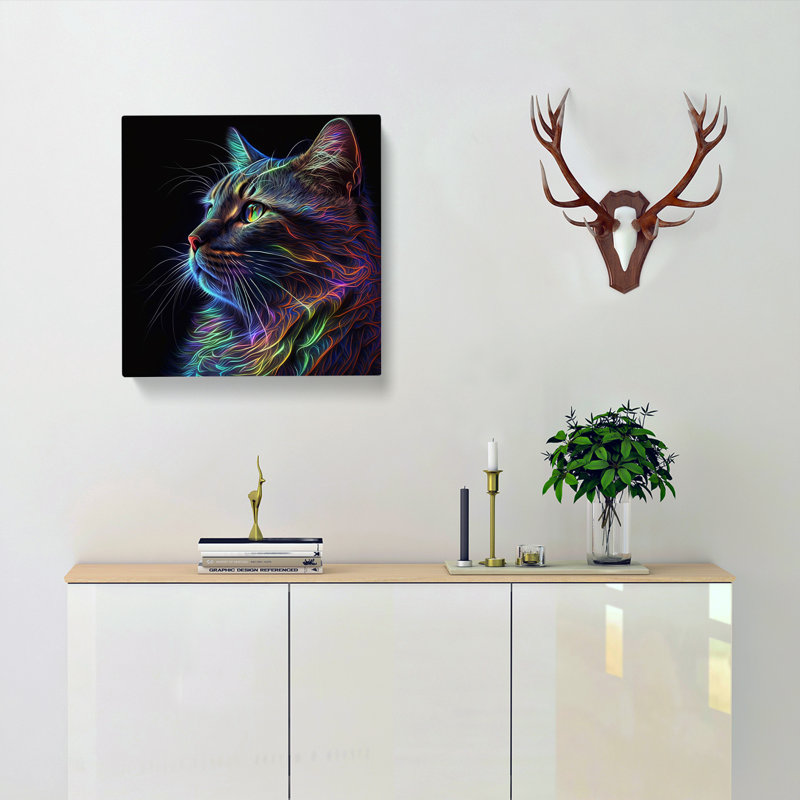 Modern Wall Art - Wrapped Canvas, 50cm H x 50cm W x 3cm D