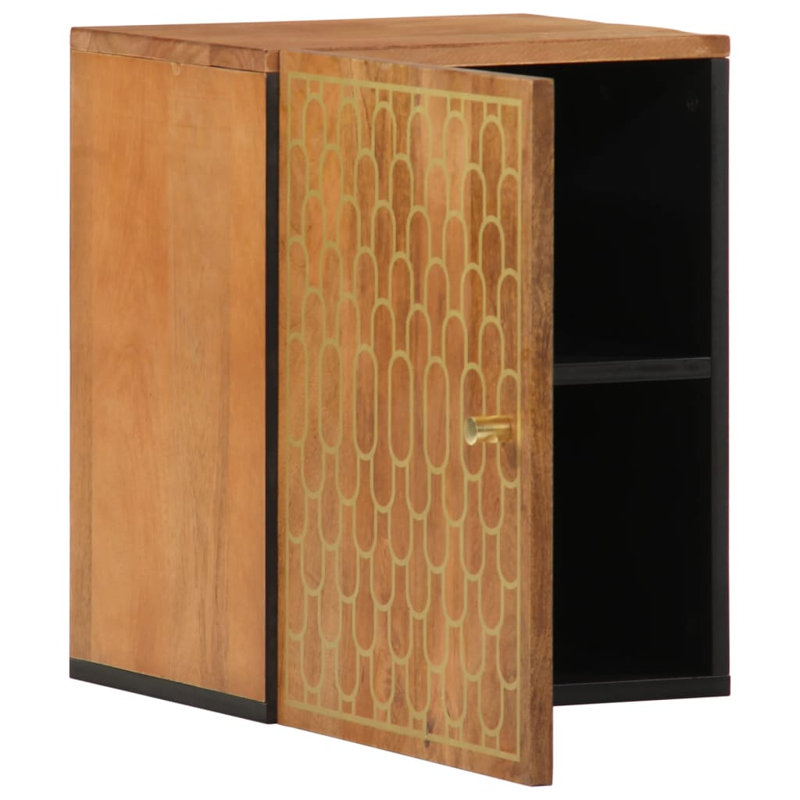 Aivo Wall Bathroom Cabinet, Brown