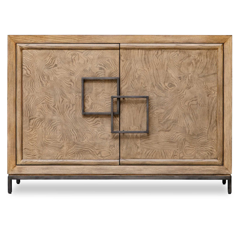 Uttermost Paltrow Burl 2 Door Cabinet