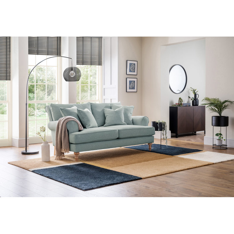 Adama 2 Seater Sofa, Light Green