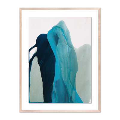 Blue Abyss V Painting by Kim Whiteside
