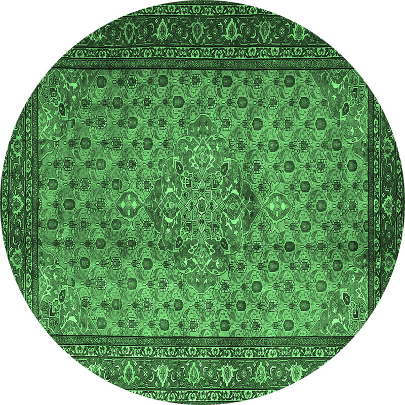 Performance Oriental Indoor Rug, Round 4'