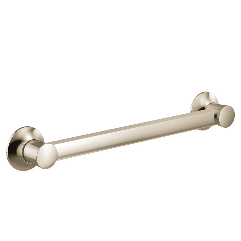 Barre d’appui 27,25" flara designer, Nickel poli