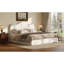 Grand lit plateforme tapissier, beige-130429938