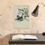 Tête d'homme, 1874, impression d'art abstrait contemporain, portrait mural-595599556