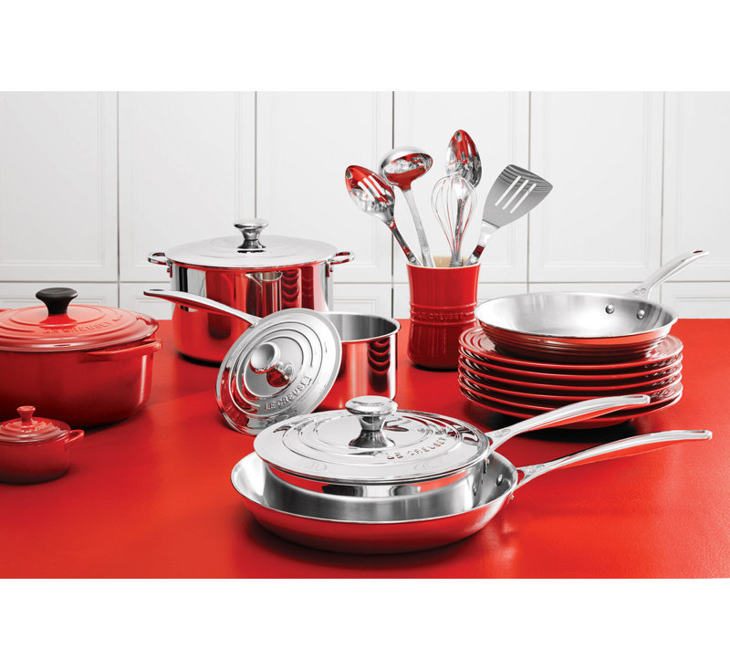 Stainless Steel Saute Pan with Lid, 3 qt.
