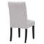 Chaise d'appoint rembourrée en lin capitonné Wren-263736407-197857312