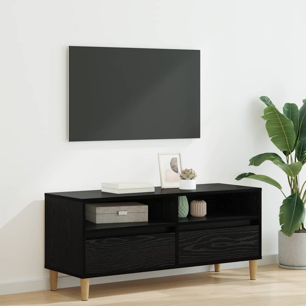 TV Cabinet Old Wood 100 X 34.5 X 44.5 Cm Engineered Wood