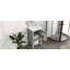 Meuble-lavabo de 20 po avec lavabo, armoire de salle de bain avec porte à fermeture douce, support de rangement et tablette ouverte-2119240145
