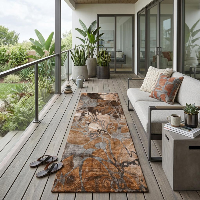 Tapis de couloir intérieur / extérieur 8 pi