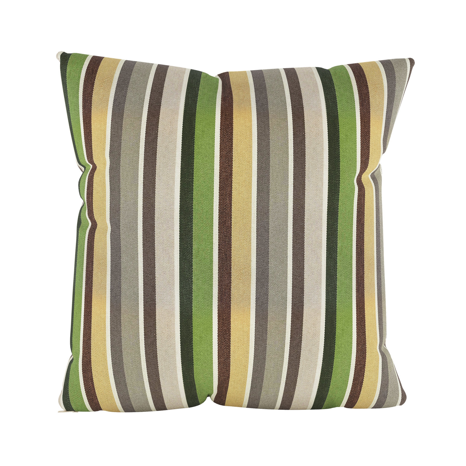 Indoor/Outdoor Throw Pillow, Square 24", Cast Shale Sunbrella® Plainweave