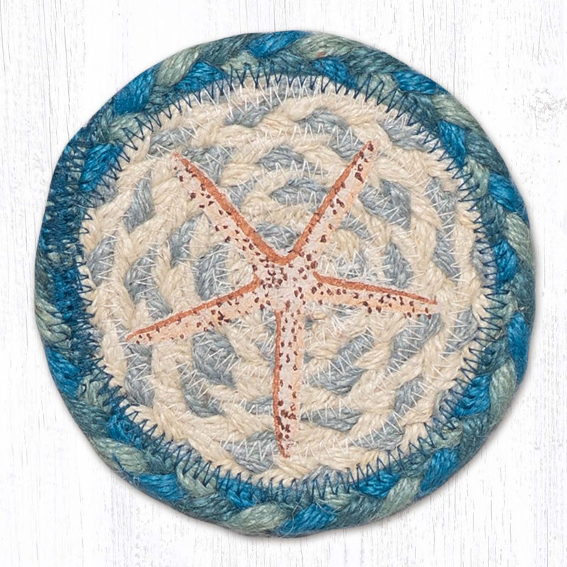  Dessous de verre Coastal Starfish