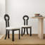 Chaise d'appoint moderne (ensemble de 2)-107209421