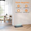 Plancher registre 4 x 10-8 paquet évents de plancher gris foncé