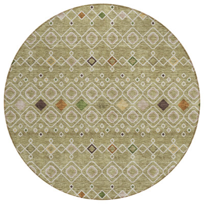 Aleighna Area Rug with Non-Slip Backing