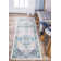 Barlow Oriental Cream/Blue/Yellow Indoor Rug