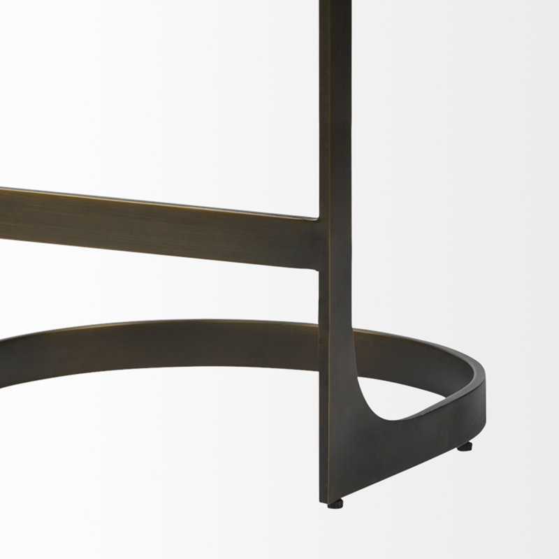 Tabouret de bar et de comptoir Nishimura, Brun, Tabouret de bar (siège d'une hauteur de 30 po)