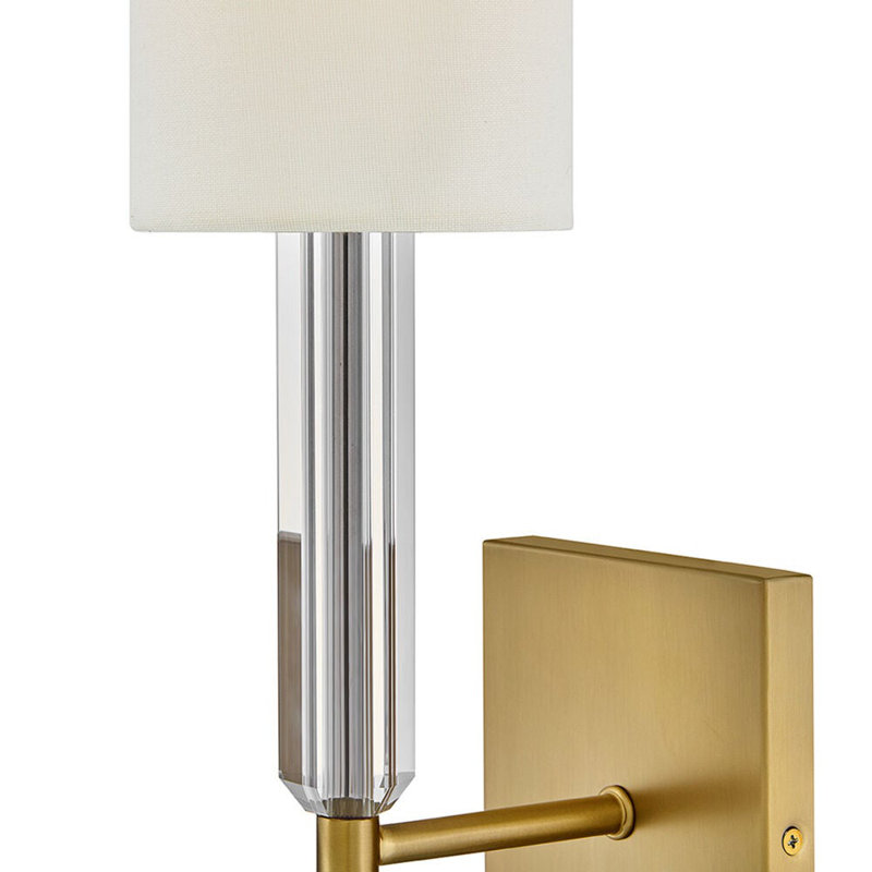 Hinkley Anika Sconce, Lacquered Brass