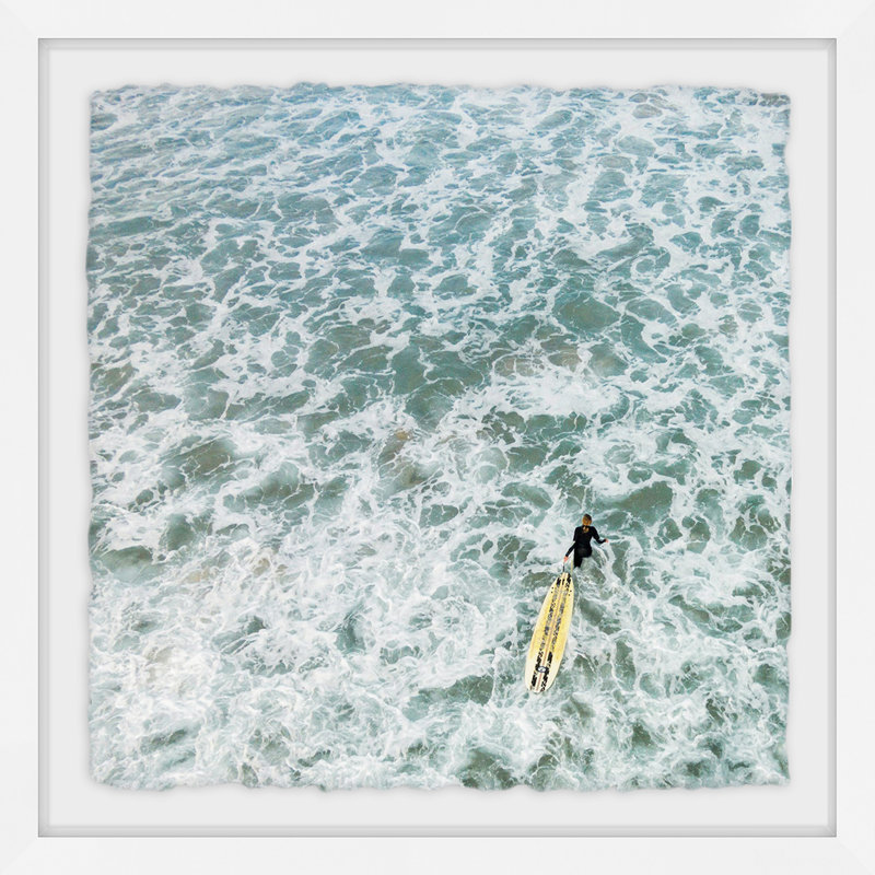 «Choppy Waters», reproduction encadrée, H 12 po x l 12 po x P 1,5 po