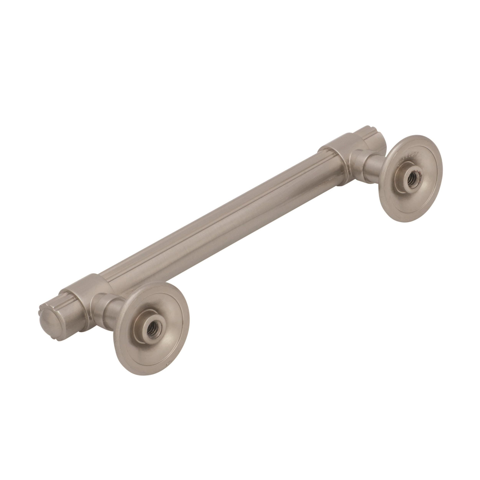 Sea Grass Bar Cabinet Pull, Satin Nickel, 3.75"