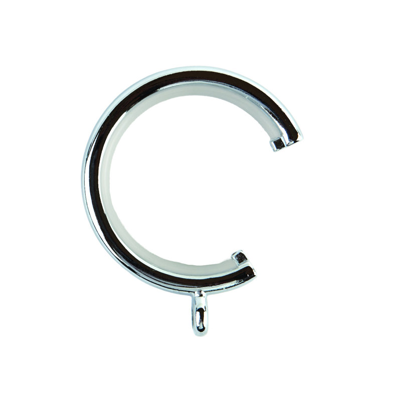 Matsumura 2.8cm Curtain Rings, Chrome