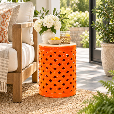  Cherise Ceramic Garden Stool
