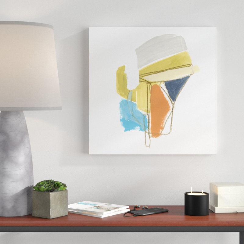 Allegro IV 1 Piece Wrapped Canvas Painting, 51cm H x 51cm W