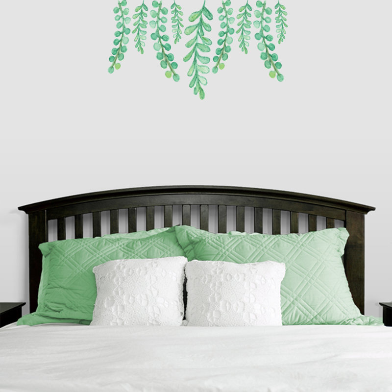 Décoration murale à imprimé eucalyptus suspendue, H 20 po x l 36 po