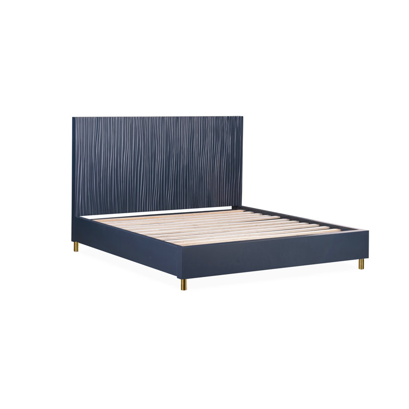 Ricciardo Solid Wood Platform Bed, Full/Double