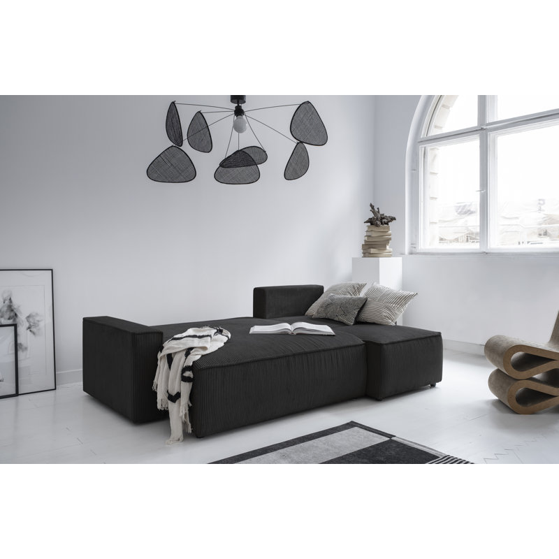 Brave Dave Corner Sofa, Anthracite