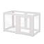 Enclos pour animaux 6 panneaux avec porte, parc pour chiots transparent, parc facile à assembler, parc pour chats, chiens, lapins et autres petits animaux