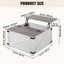 Table basse 31,5 "Farmhouse, table basse carrée à couvercle relevable avec compartiment de rangement