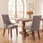 Aalbert Tufted Wing Back Parsons Upholstered Dining Chair Side Chair-1893558255