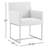 19'' H Linen Upholstered Armchair