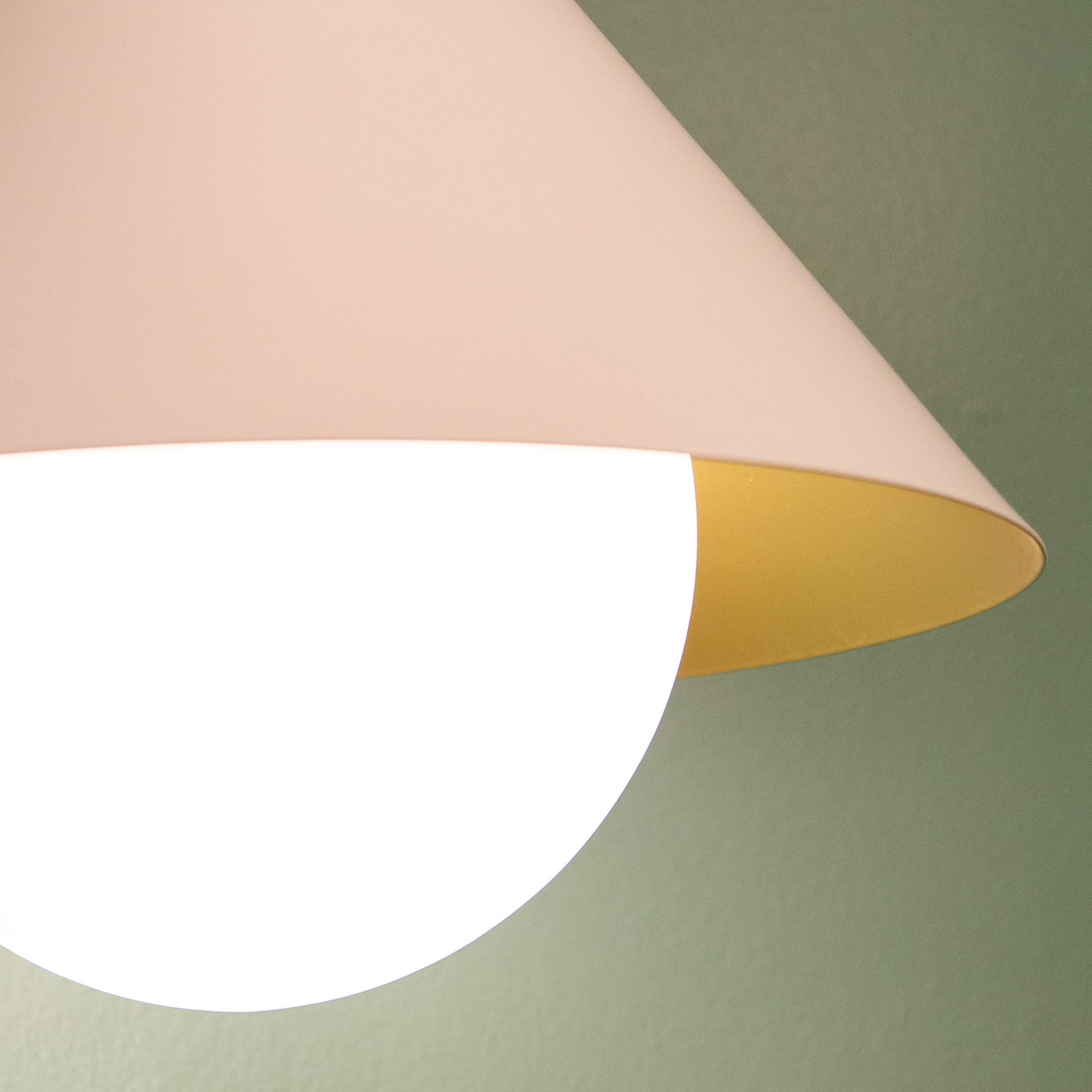 Ireland Single Light Flush Mount, White