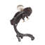 Statue volante aigle noir