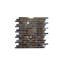 0.62" x 4" Metal Linear Mosaic Tile