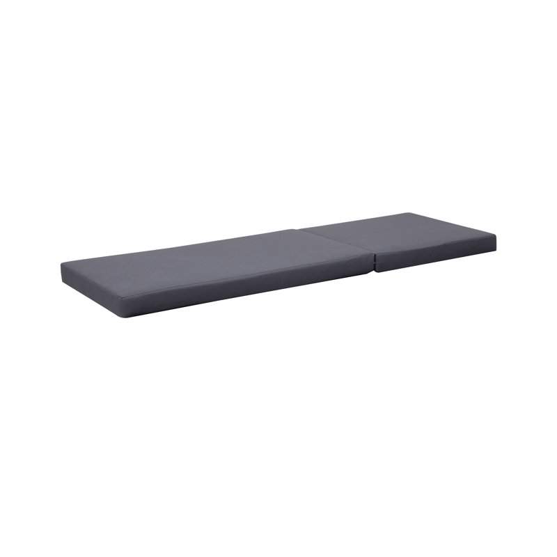 Coussin de chaise longue Broadway / Ian, Gris foncé