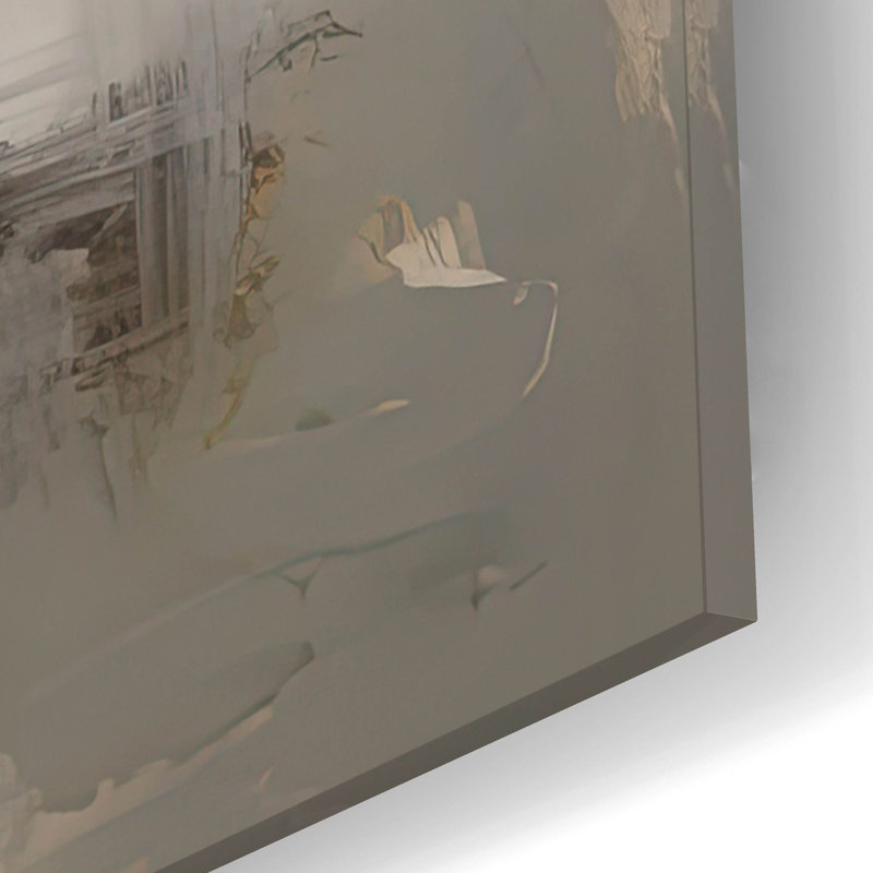 «Buddha 5» par Cameron Gray, art mural en verre acrylique, H 12 po x l 12 po x P 0,13 po