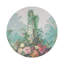 Sous-verres ronds en cuir Jardin Defosse