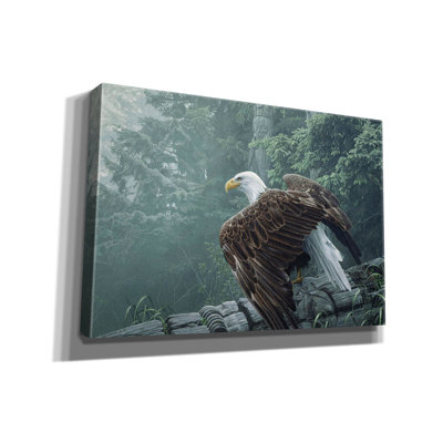 «Fallen Totem On Canvas» par Ron Parker, reproduction