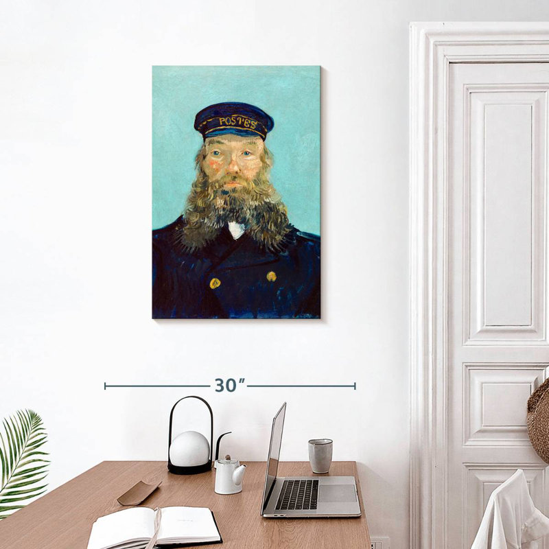 Portrait du facteur Roulin, H 30 po x l 20 po
