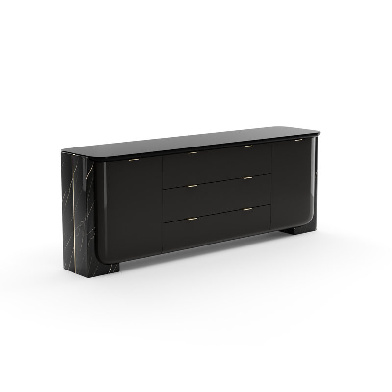 Overlap Sideboard Light, Black