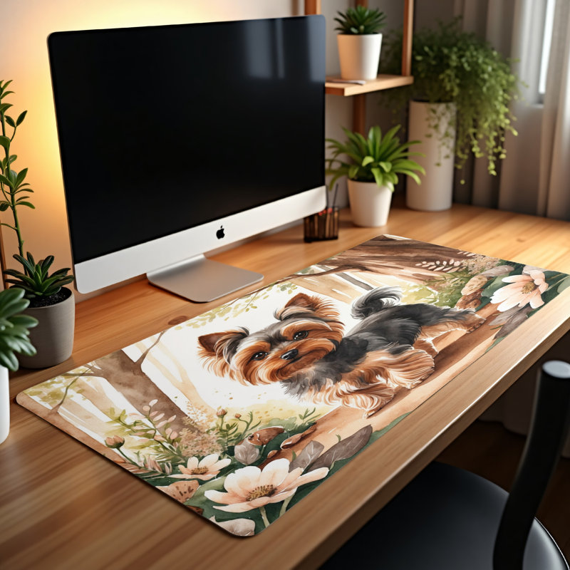 Polyester Desk Pad, 23.6x13.8