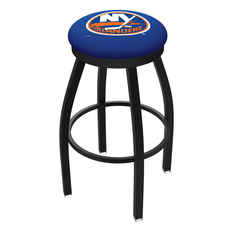 NHL Swivel Extra Tall Stool, New York Islanders, Black, "Counter Stool (25" Seat Height)"